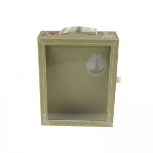 Kreatív ablak fiók játék ajándékdoboz szalag kihúzható doboz tea ajándék fiók doboz